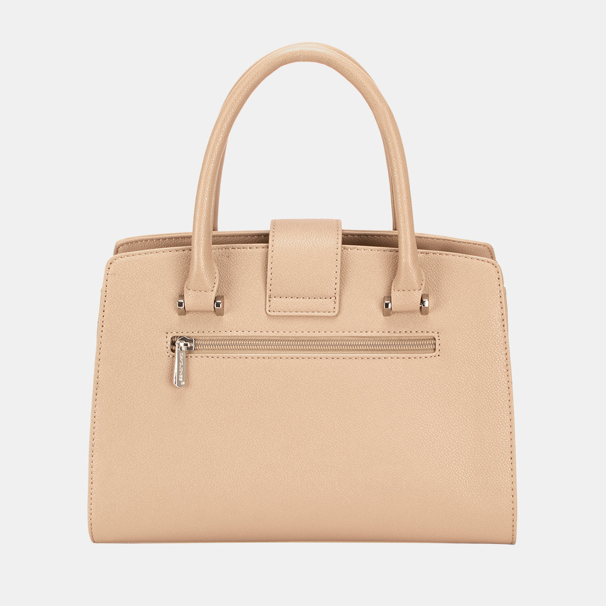 David Jones PU Leather Handbag Back