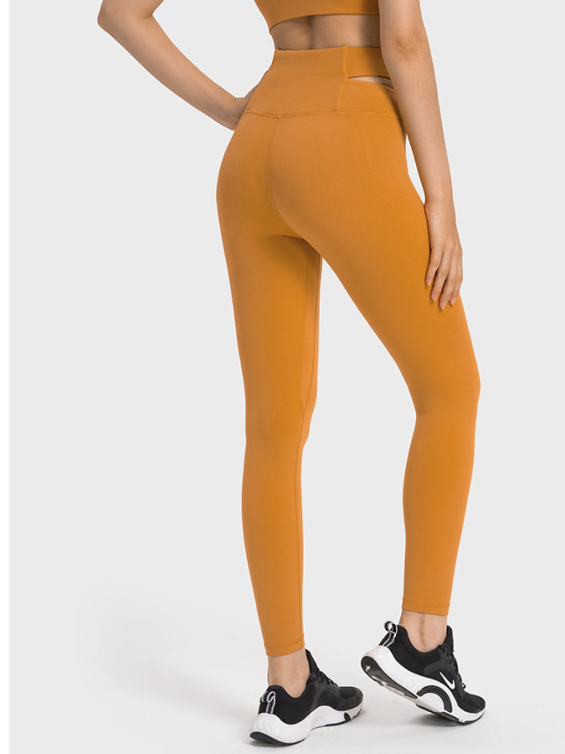 Millennia Crisscross Cutout Sports Leggings