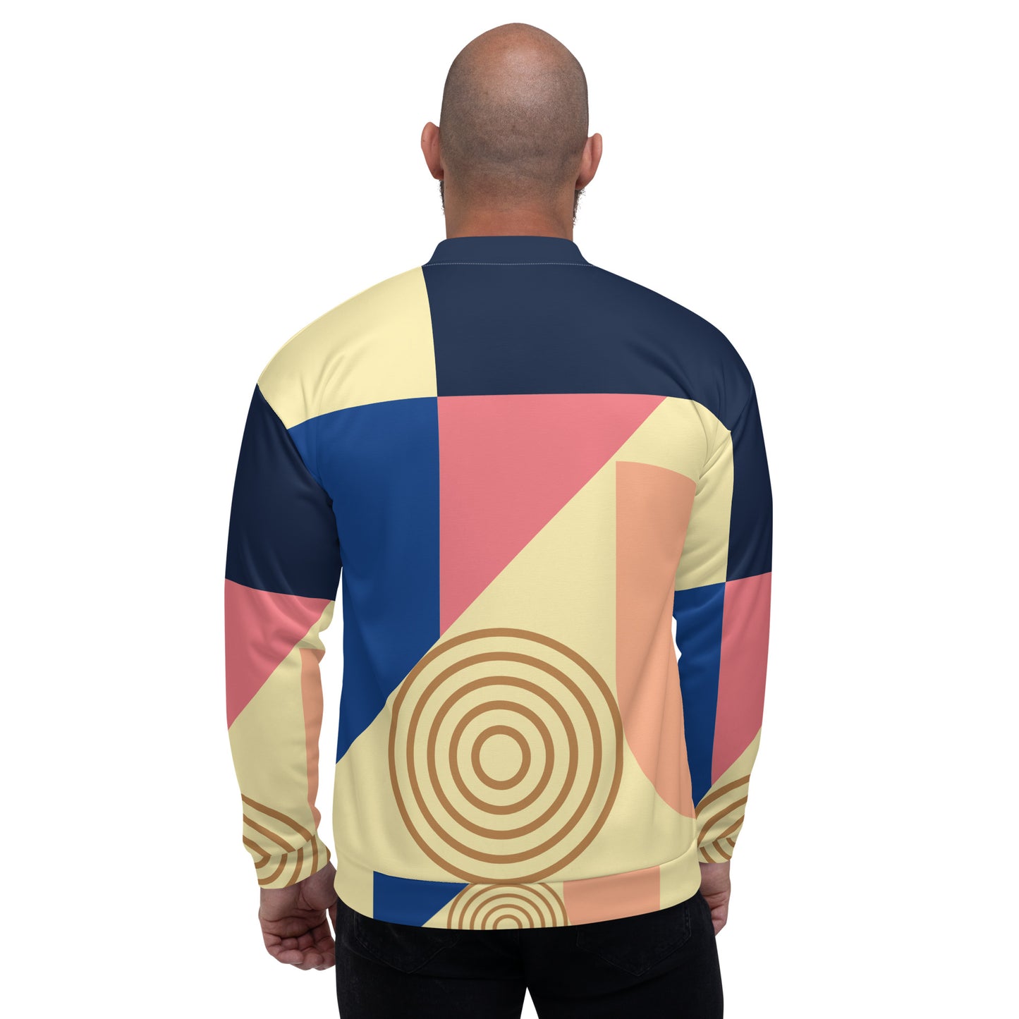 Multi-Color Bomber Jacket