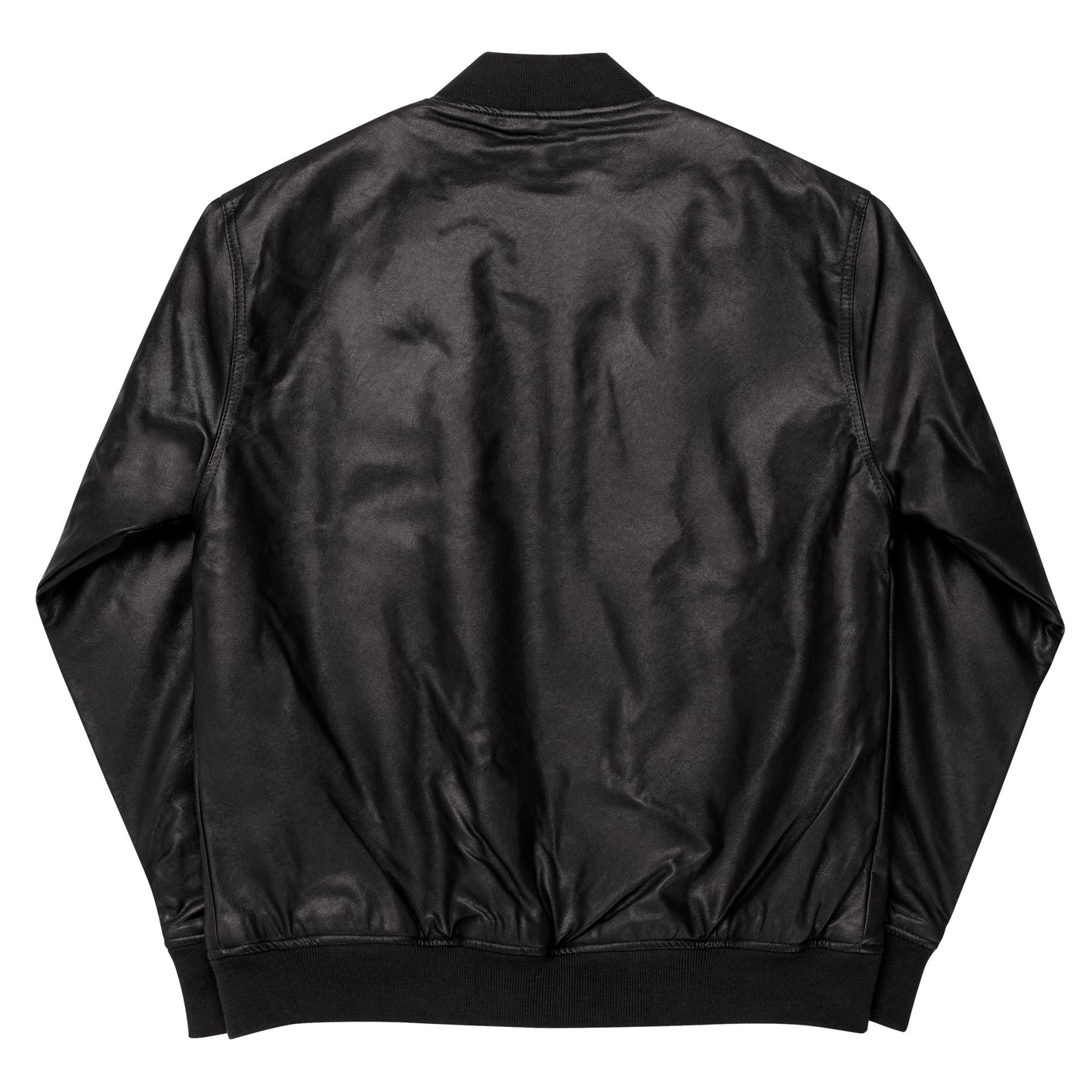 Leather Bomber Jacket My G!