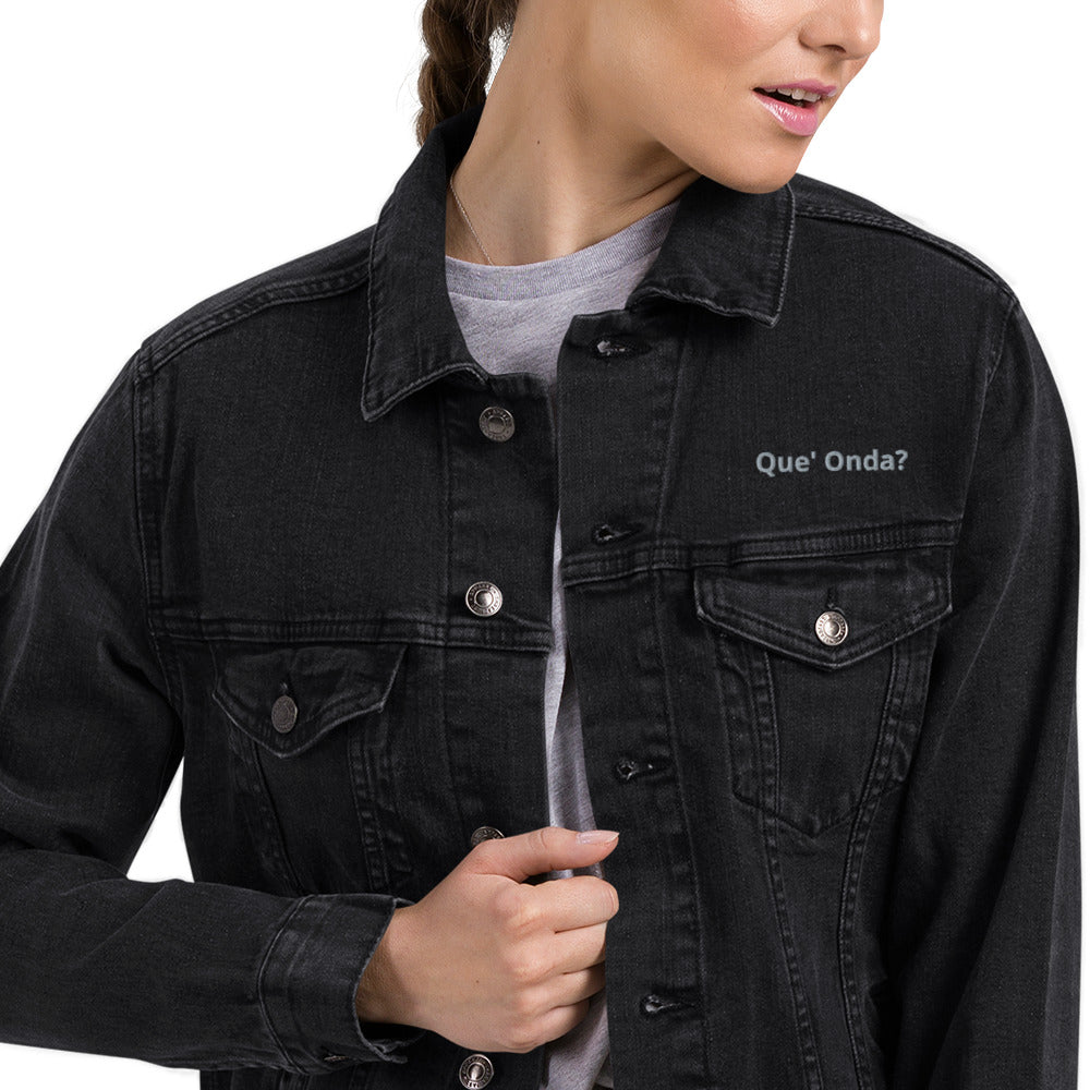 Women's Denim Jacket Que' Onda?