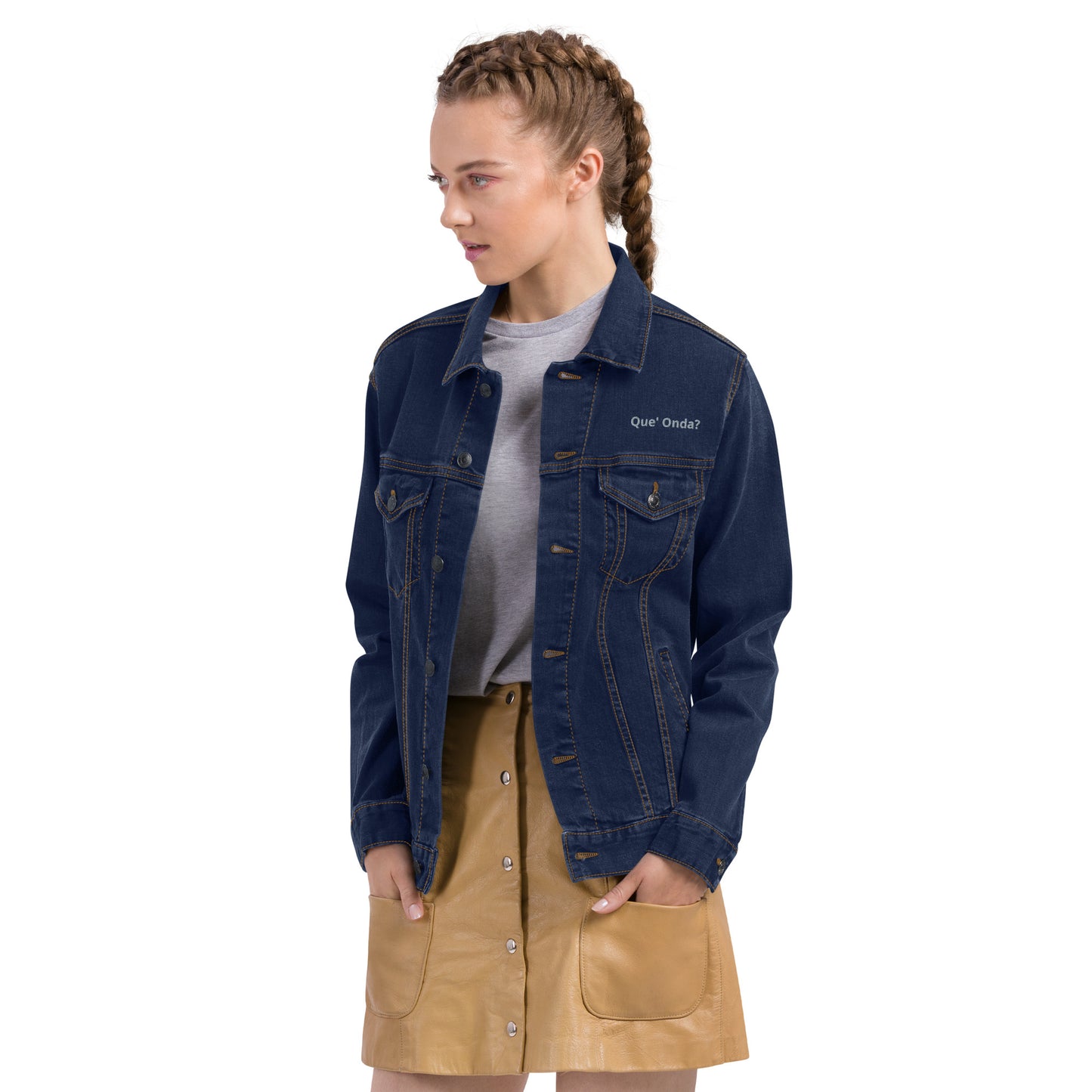 Women's Denim Jacket Que' Onda?