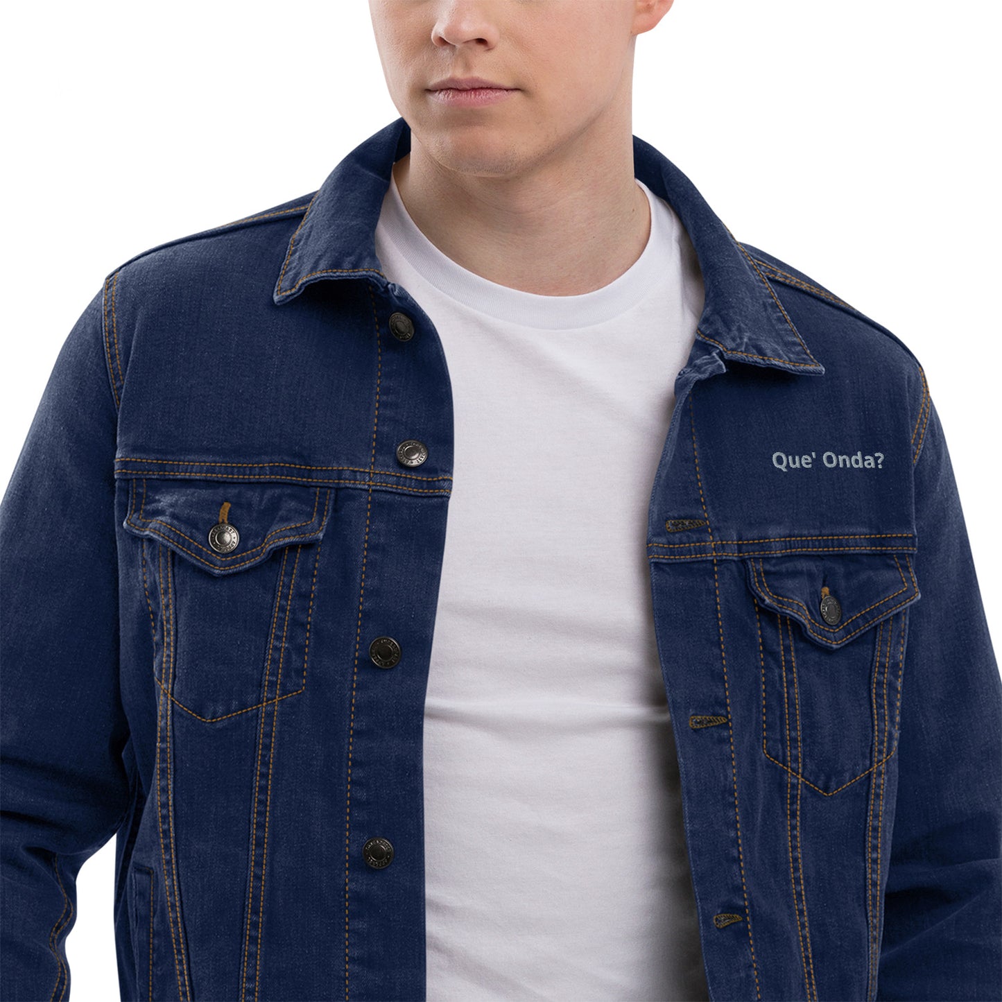 Men's Denim Jacket Que' Onda?