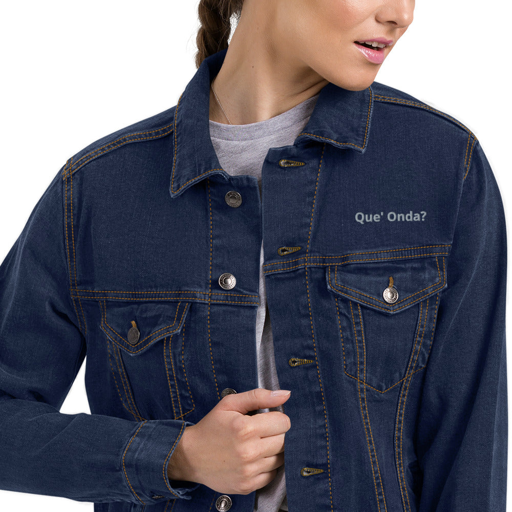 Women's Denim Jacket Que' Onda?