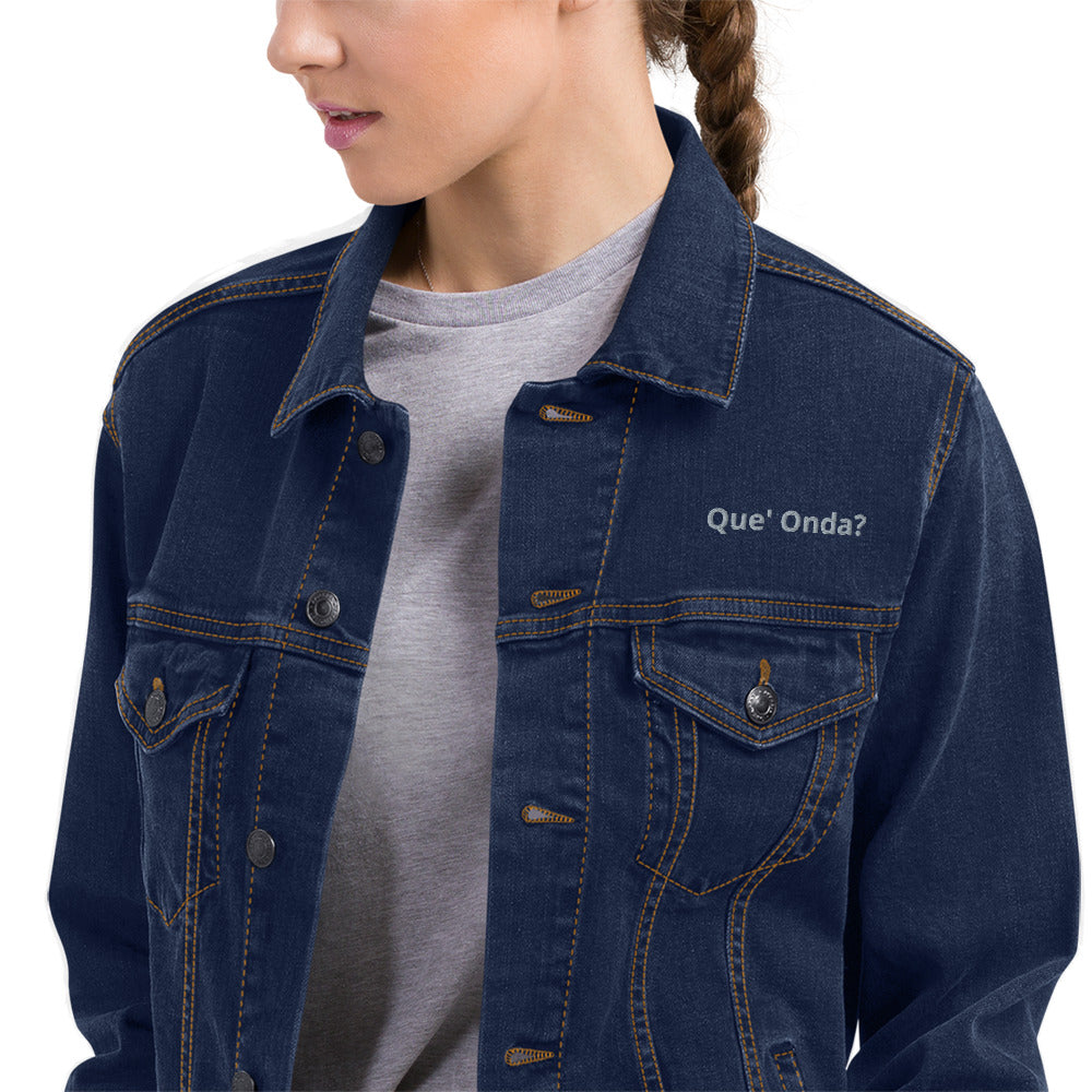 Women's Denim Jacket Que' Onda?