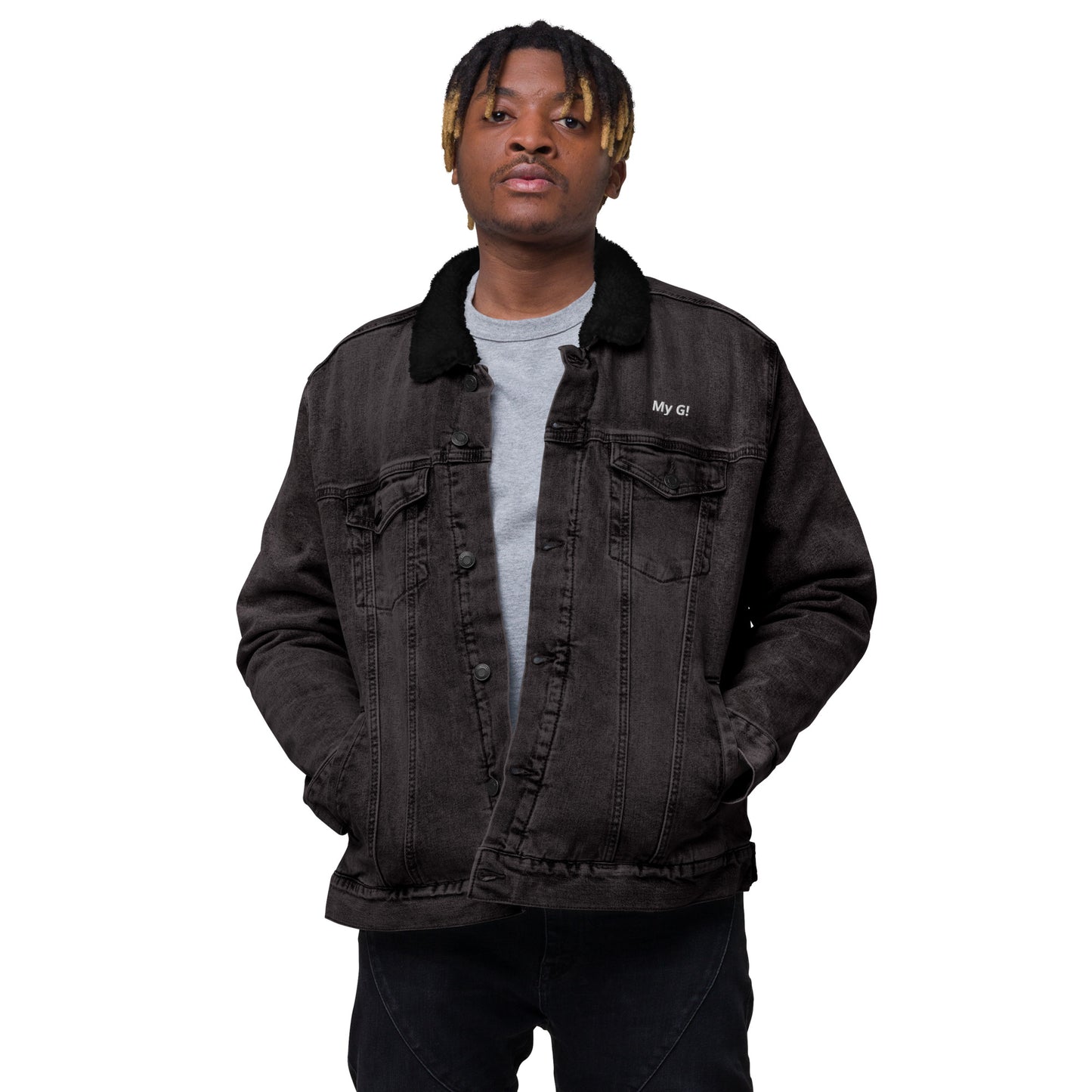 Denim Sherpa Jacket My G!