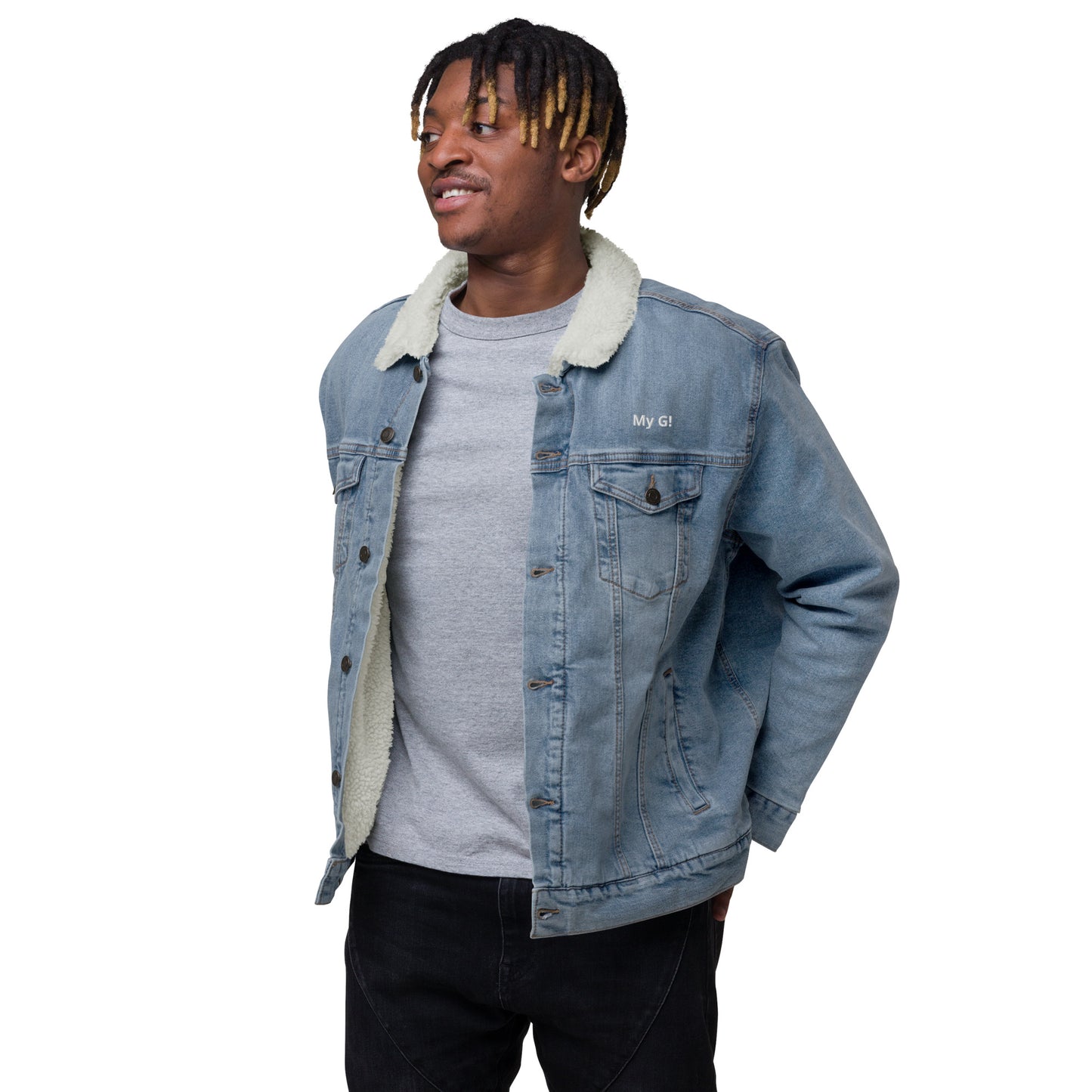 Denim Sherpa Jacket My G!