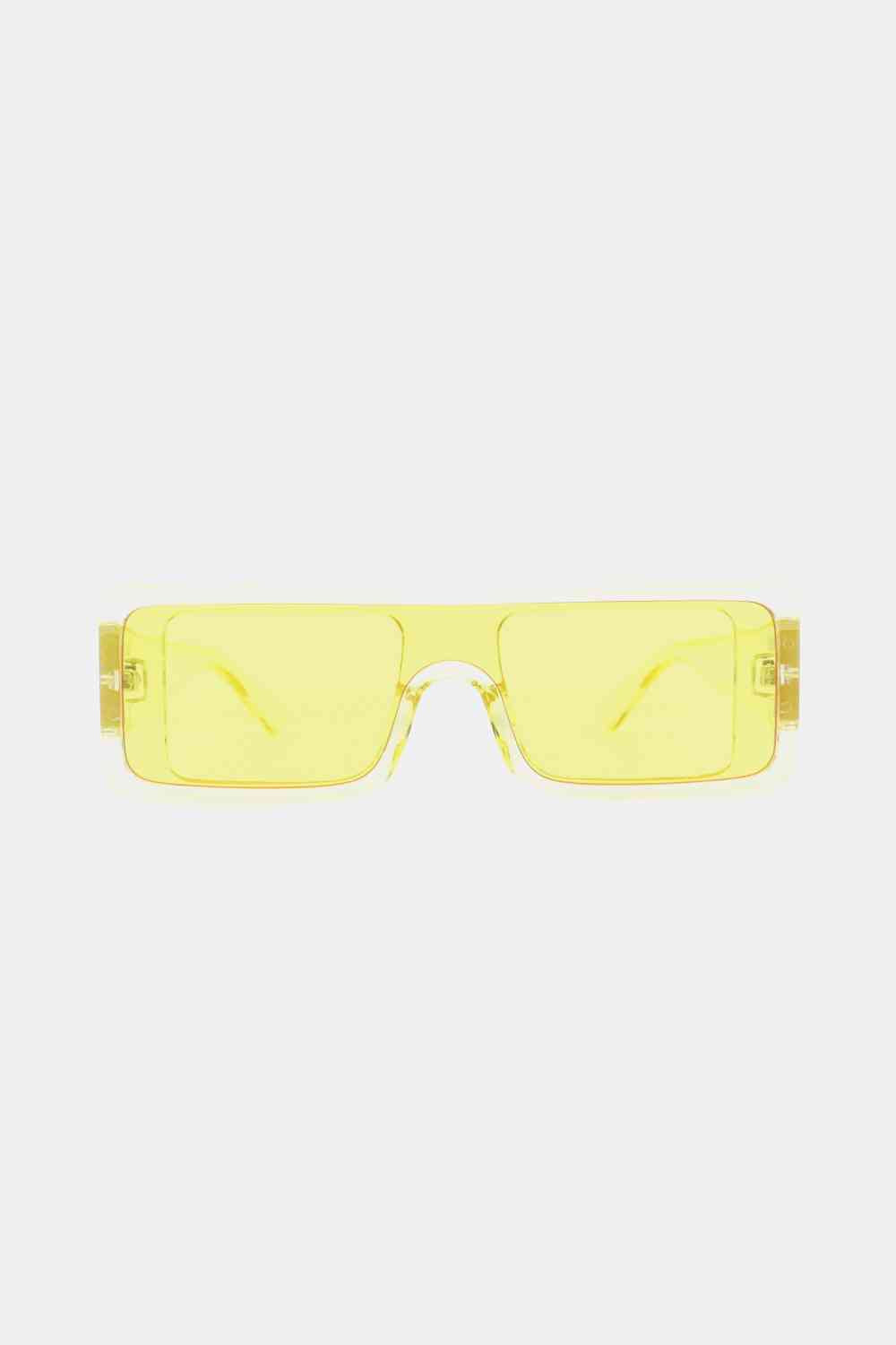 Polycarbonate Frame Rectangle Sunglasses